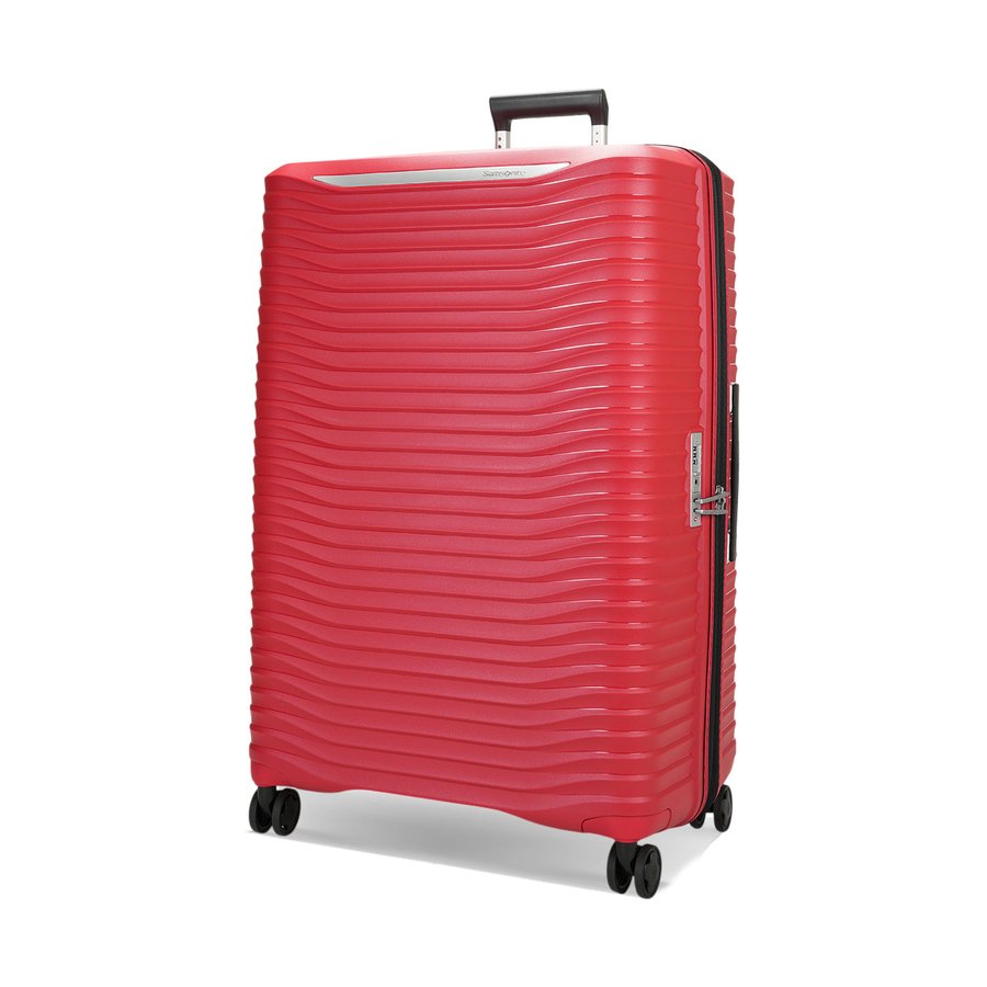 Samsonite Upscape 81cm Hardside Checked Suitcase Ruby Red Ruby Red