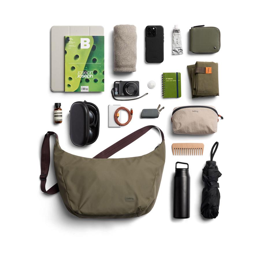 Bellroy Laneway Crescent Bag 12L Sea Kelp Sea Kelp