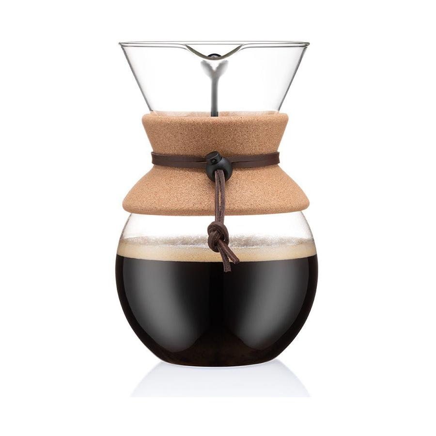 Bodum Pour Over 1L Coffee Maker with Permanent Filter Cork Cork