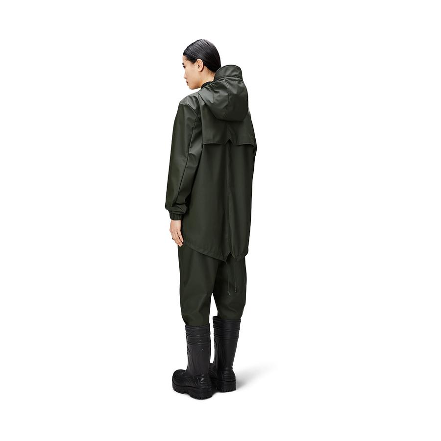 Rains Fishtail Jacket Green XS