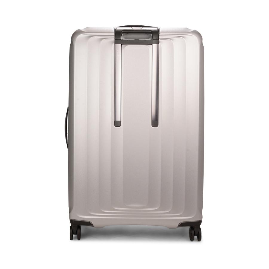 Samsonite Nuon 81cm Hardside Checked Suitcase Matte Silver Matte Silver
