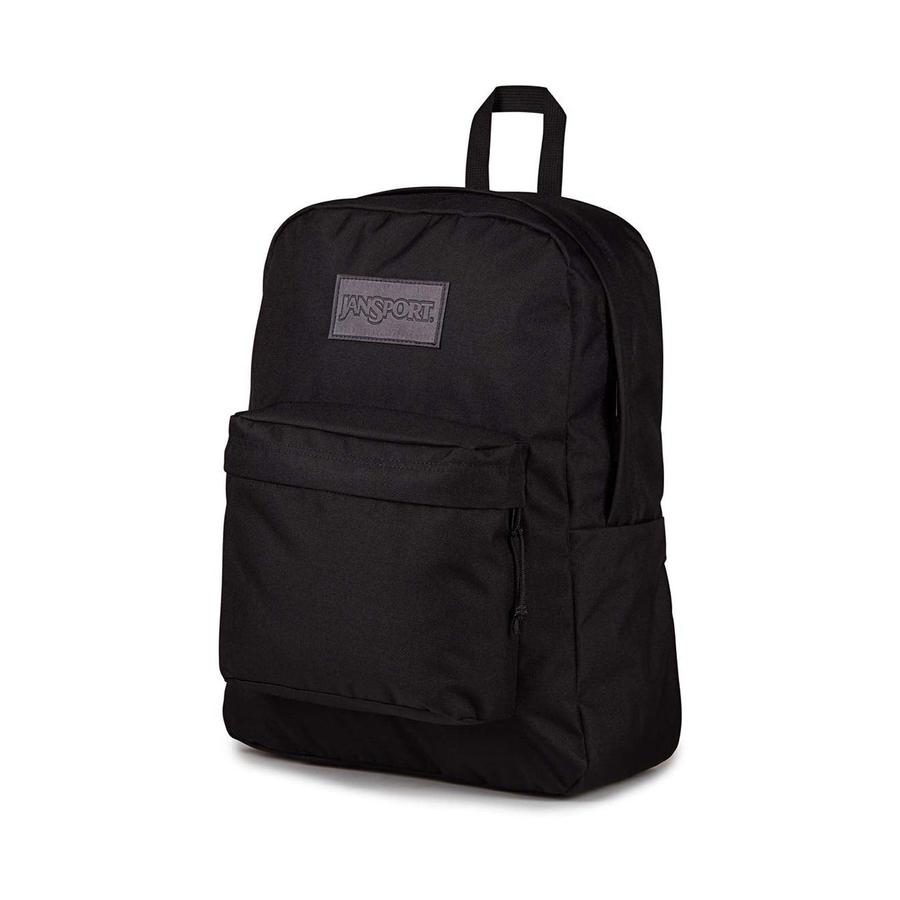 Jansport Superbreak Plus Backpack Monochrome Black Monochrome Black