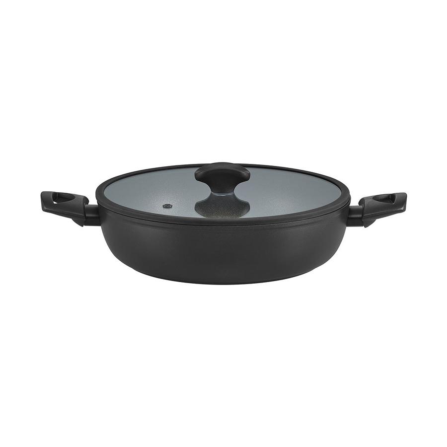 Essteele Per Salute 28cm (4.0L) Covered Sauteuse Pan Black Black