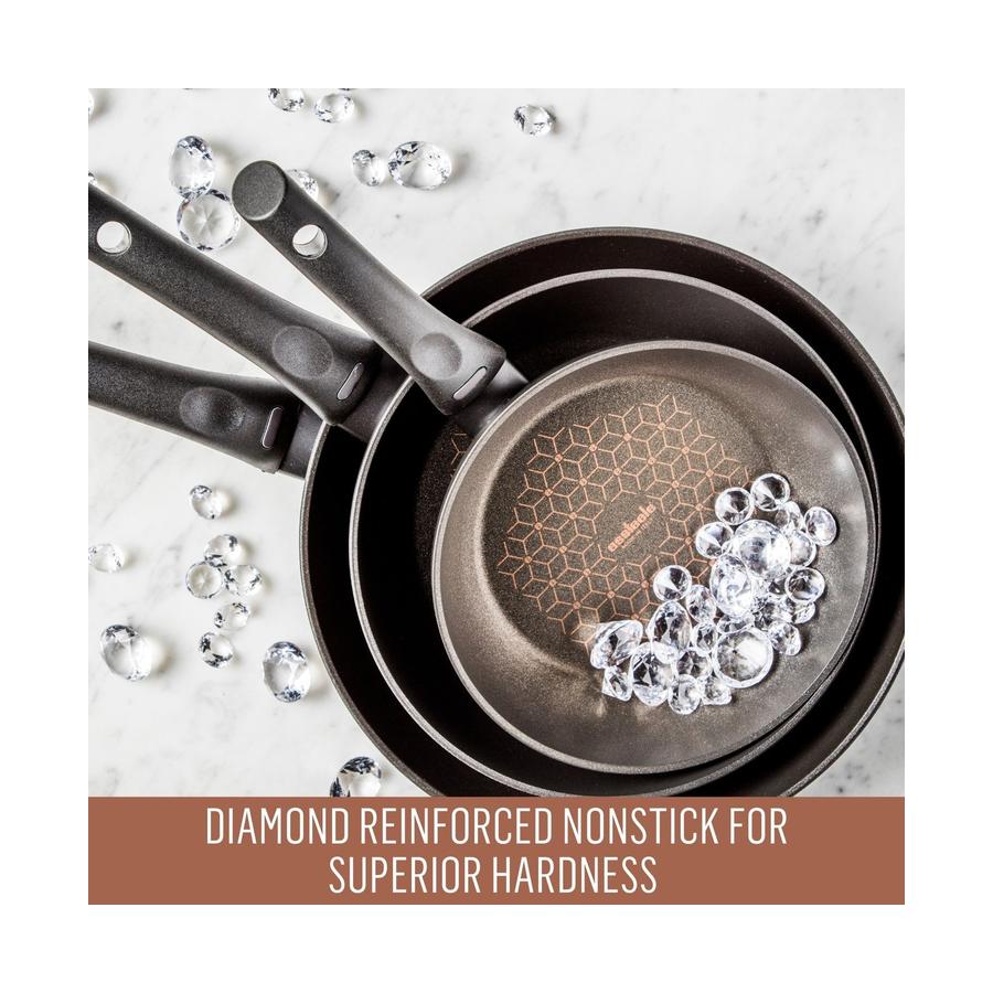 Essteele Per Salute 2 Piece Cookware Set Black Black