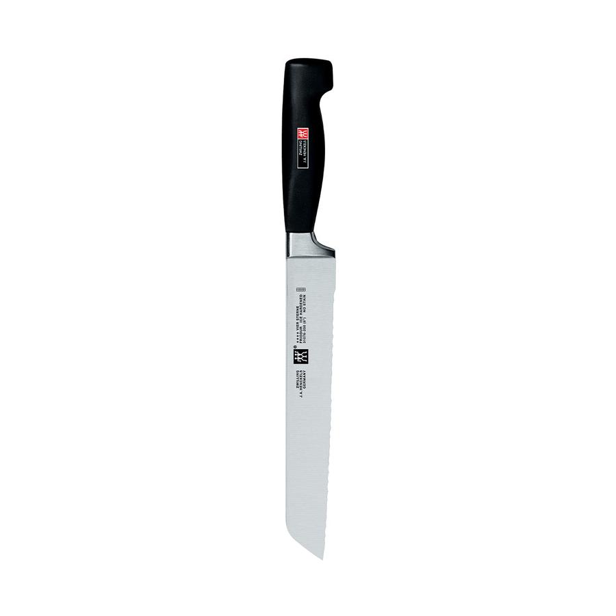 Zwilling Four Star 20cm Bread Knife Black Black