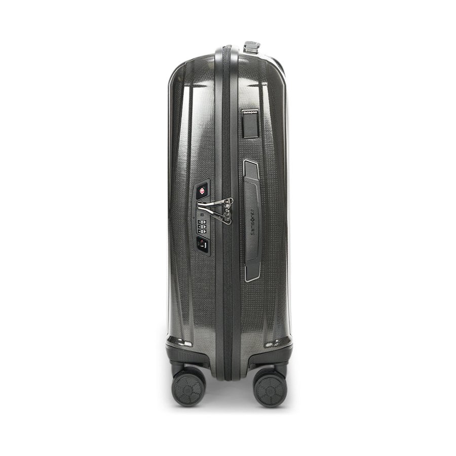 Samsonite Major-Lite 55cm Hardside Carry-On Suitcase Black Black