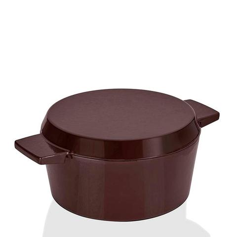 Stanley Rogers Cast Iron 28cm (6.5L) French Oven Grill Duo Bordeaux