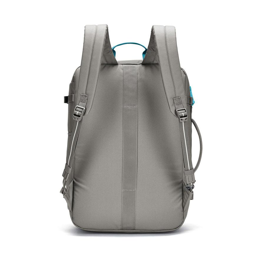 Pacsafe GO 34L Anti-Theft Recycled Carry-On Backpack Stone Stone