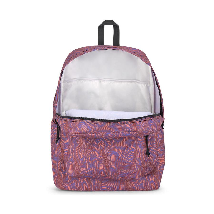 Jansport Superbreak Plus Backpack Moire Ripples Moire Ripples