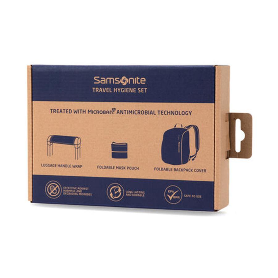 Samsonite Antimicrobial Travel Box Set Black Black
