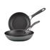 Circulon ScratchDefense A1 21.5cm & 25.4cm Skillet Set Black