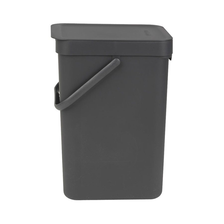 Brabantia Sort & Go Waste Bin (12L) Grey Grey