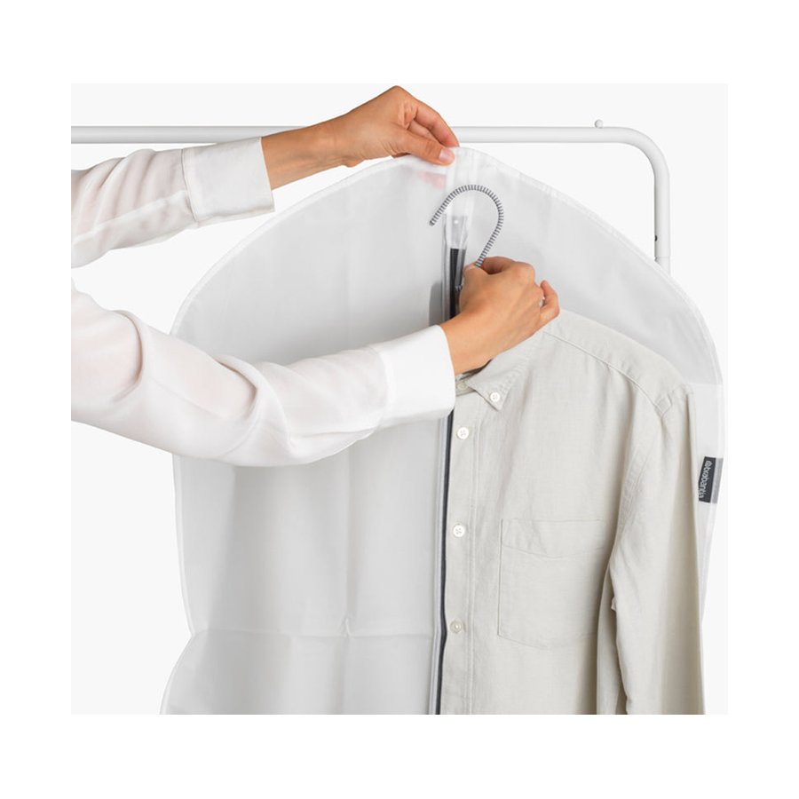 Brabantia XL Protective Clothes Covers - 2 Pack Clear Clear