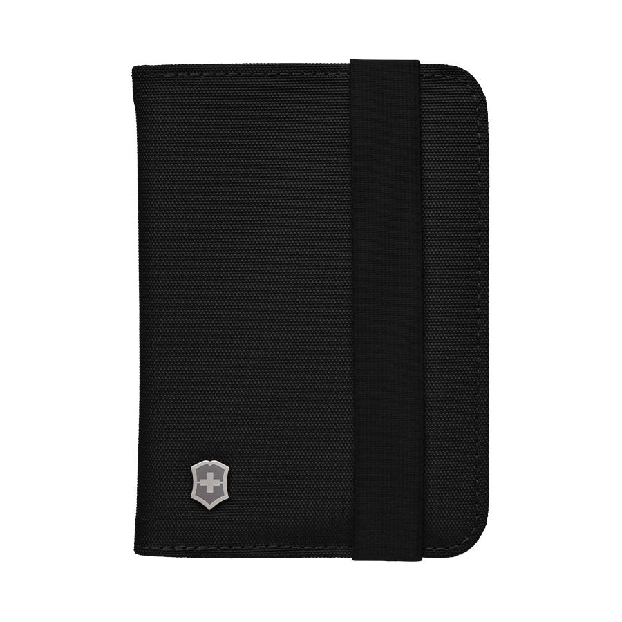 Victorinox Travel Accessories 5.0 Passport Holder with RFID Protection Black Black