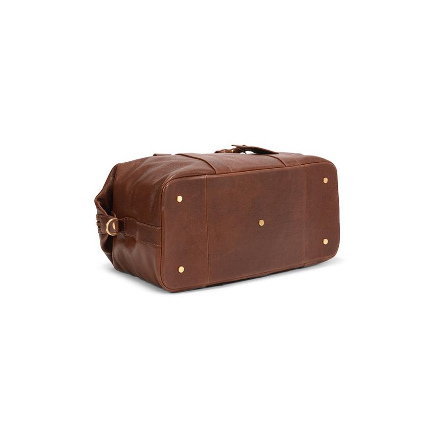 Explorer Weekender Leather Duffle Brown Brown