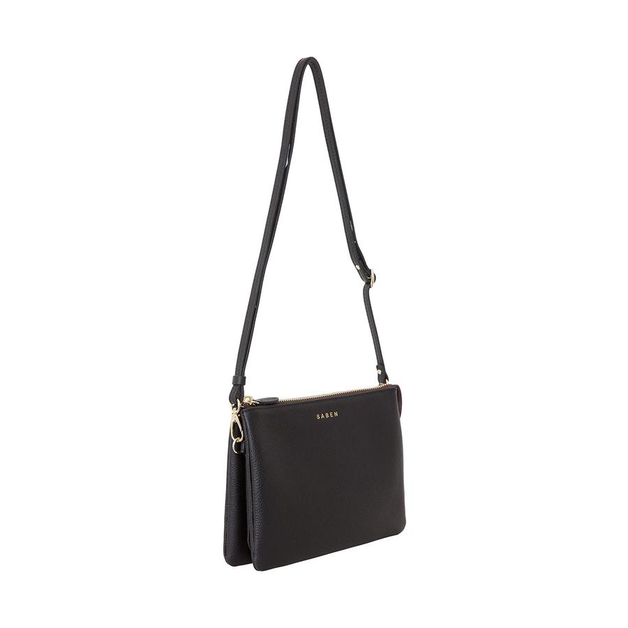 Saben Tilly Big Sis Crossbody Bag Black Black