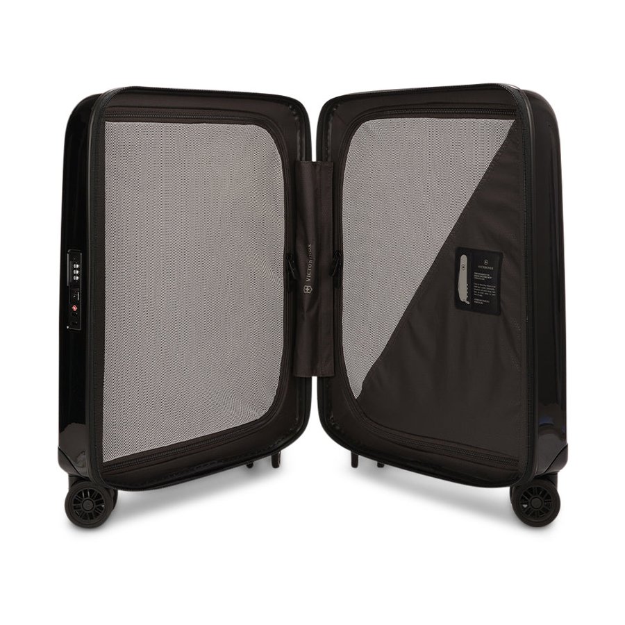 Victorinox Airox 55cm Hardside Carry-On Suitcase Black Black