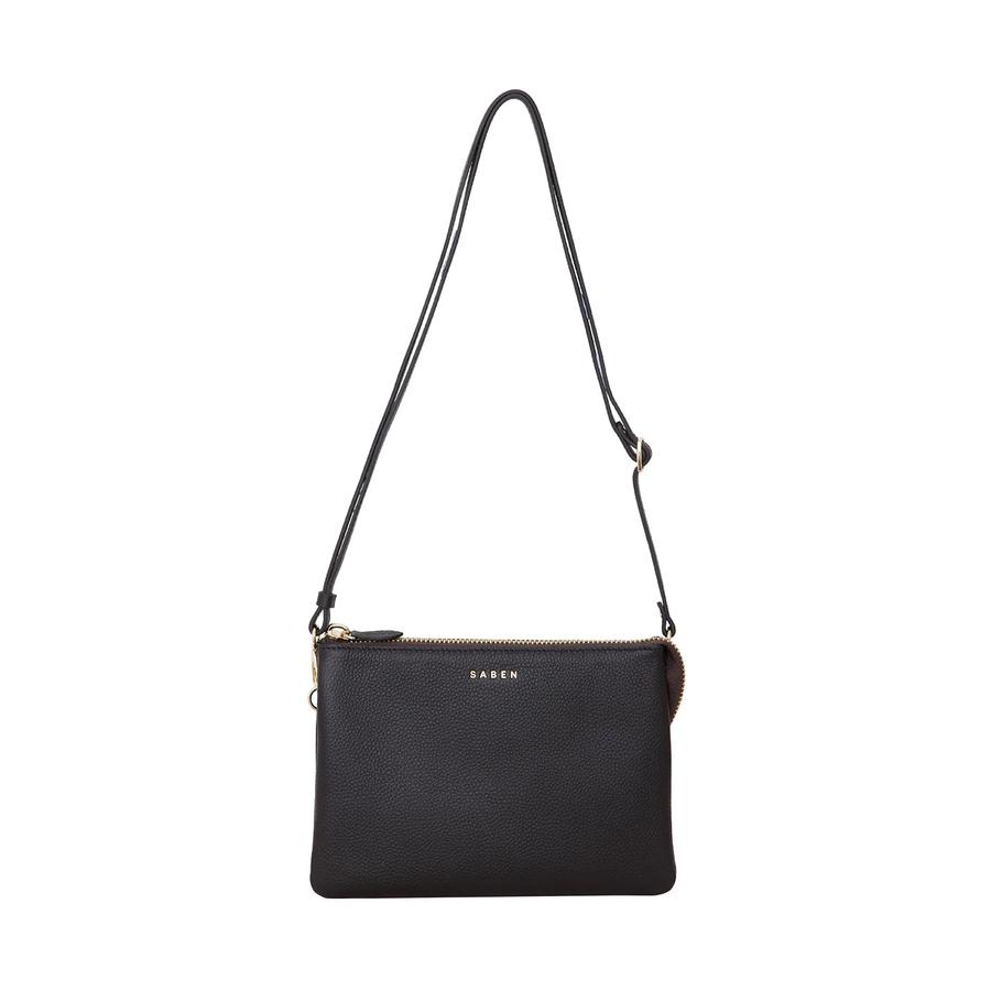 Saben Tilly Big Sis Crossbody Bag Black Black