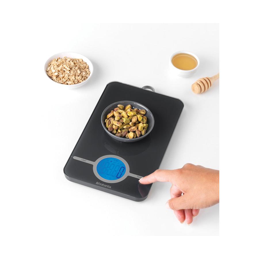 Brabantia Tasty+ Digital Kitchen Scales Dark Grey Dark Grey