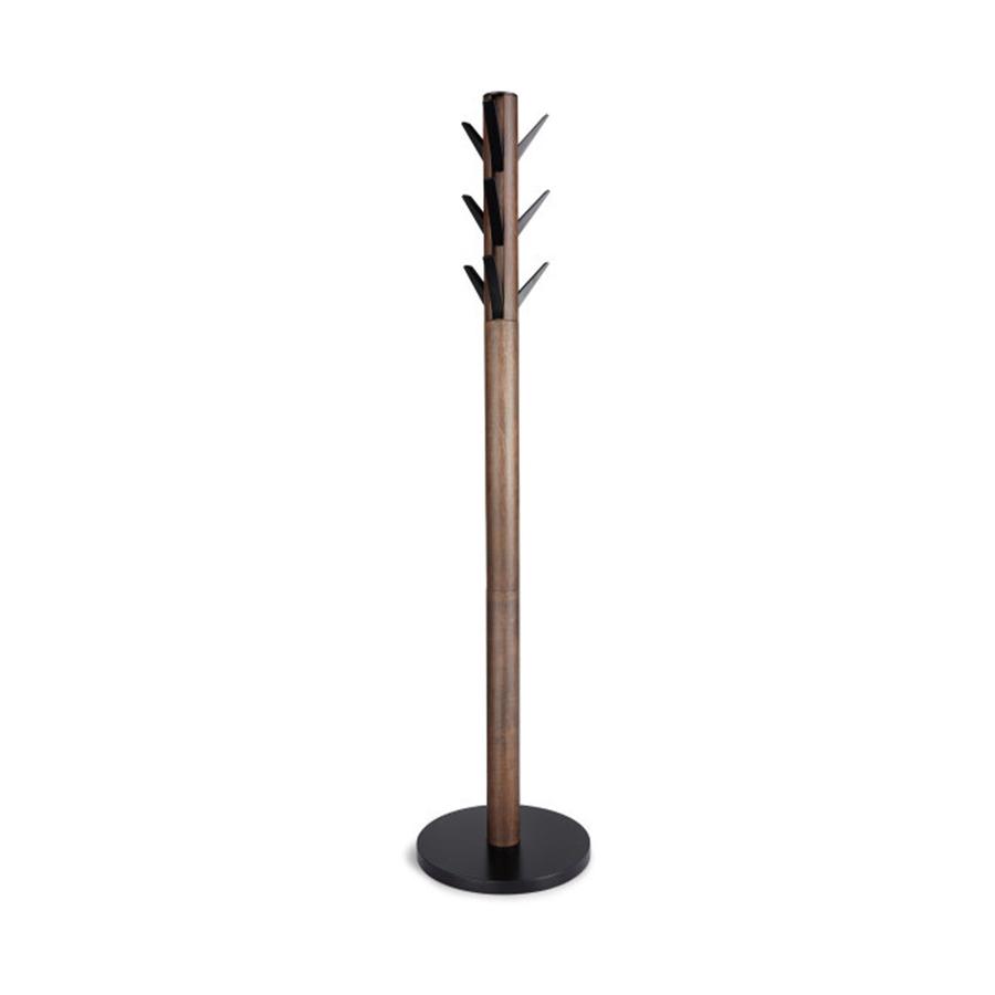 Umbra Flapper Coat Rack Black/Walnut Black/Walnut