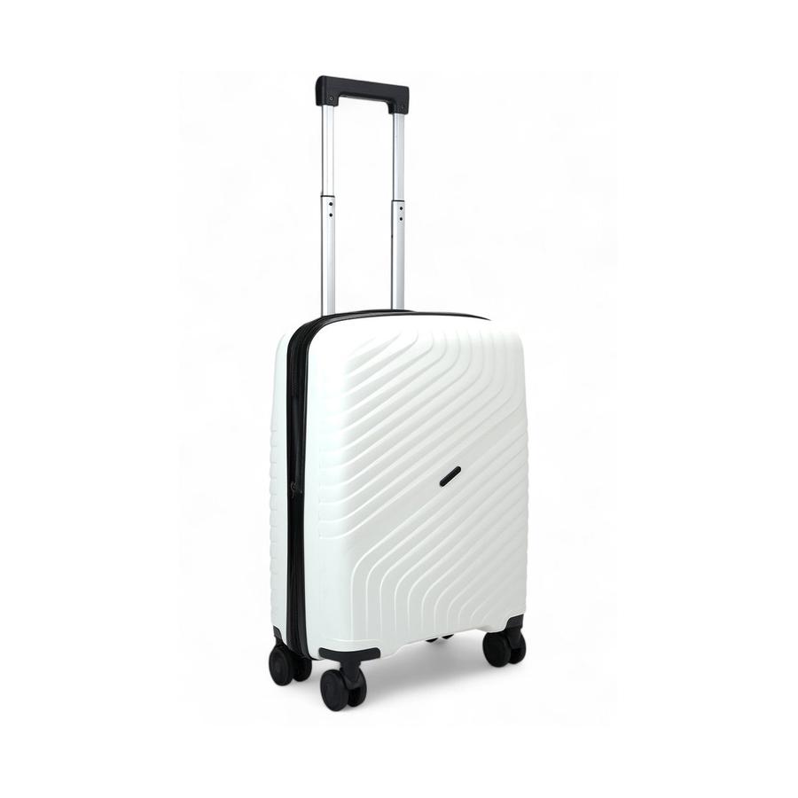 Nomad Journey 56cm Hardside Carry-On Suitcase White White