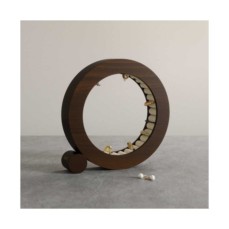 Umbra Ferris Jewellery Organiser Walnut Walnut