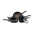 Essteele Per Salute 5 Piece Cookware Set Black