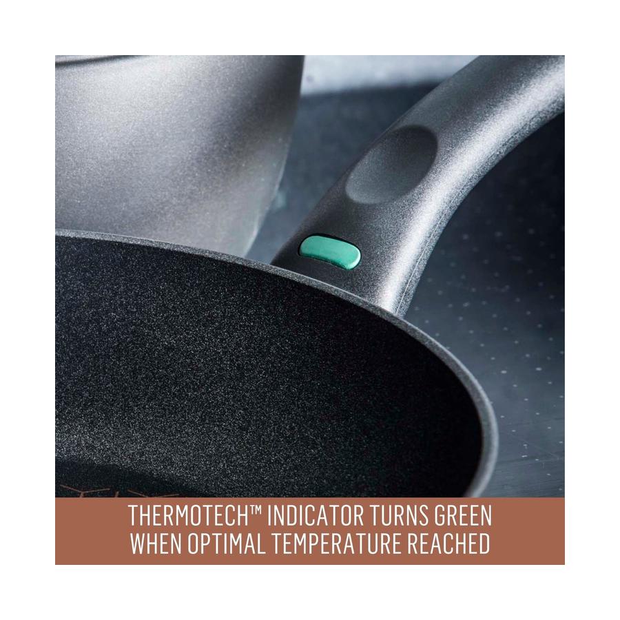 Essteele Per Salute 2 Piece Cookware Set Black Black