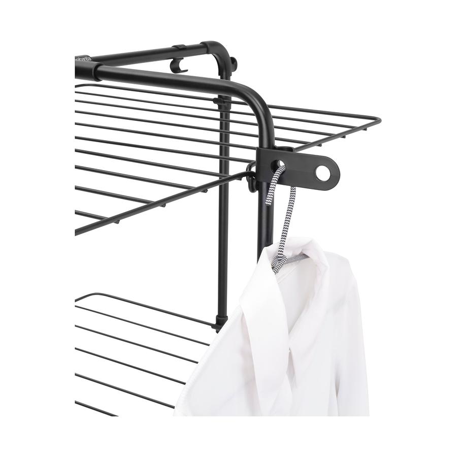 Brabantia Hangon Tower Drying Rack 30m Matte Black Matte Black