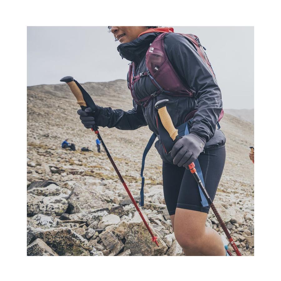 Black Diamond Pursuit FLZ Trekking Poles (Medium/Large) Black/Octane Black/Octane