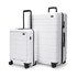 Explorer Arlo Pro 52cm Front Access & 75cm Hardside Luggage Set White