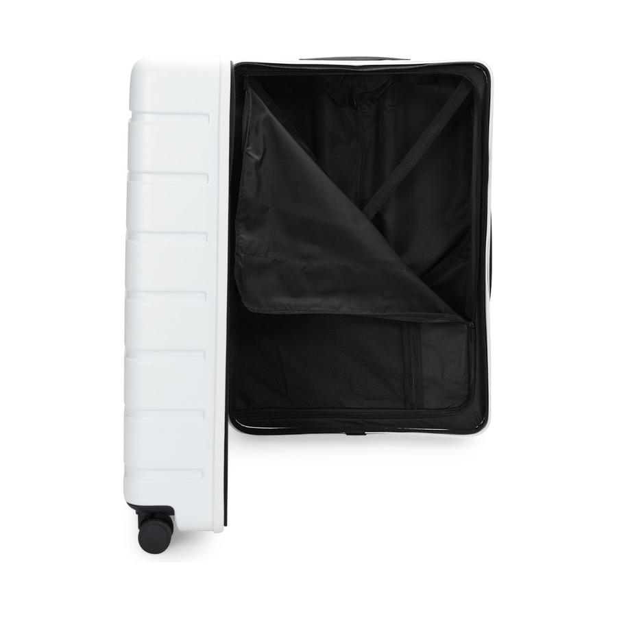 Explorer Arlo Pro 52cm Front Access & 75cm Hardside Luggage Set White White