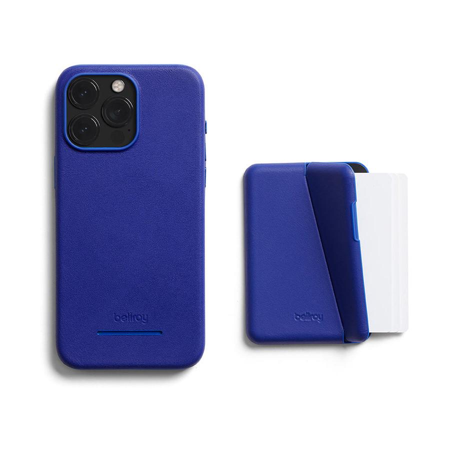 Bellroy iPhone 15 Pro Max Mod Phone Case + Wallet (With Button Add-On) Cobalt Cobalt