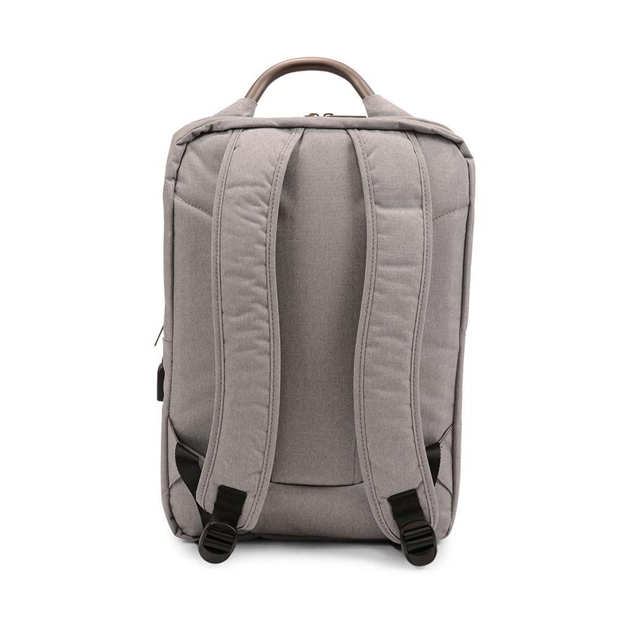 Pierre Cardin Sawyer Slim Tech 13" Laptop Backpack Grey Grey
