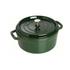 Staub 24cm (3.8L) Round Cocotte Basil Green