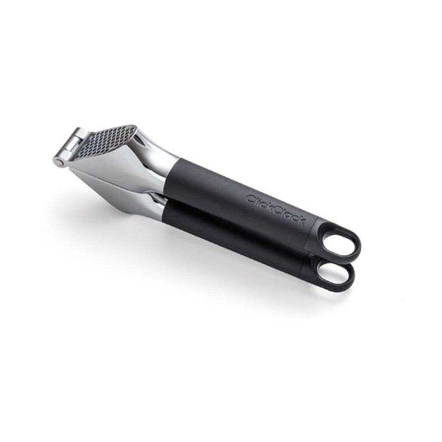 ClickClack Garlic Press Chrome Chrome