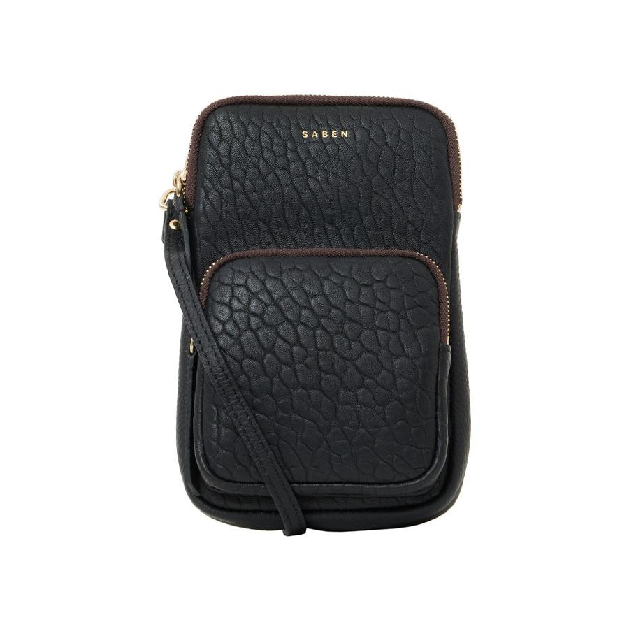 Saben Nikko Phone Sling Black Bubble Black Bubble
