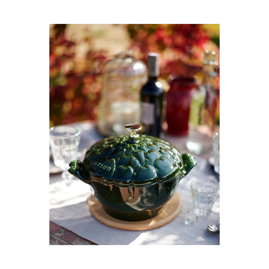 Staub 0.5L Ceramic Cocotte Artichoke Artichoke