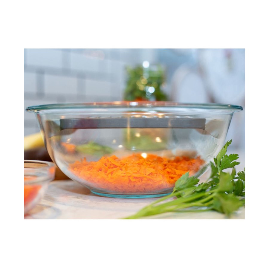 Microplane Bowl Grater Grey Grey