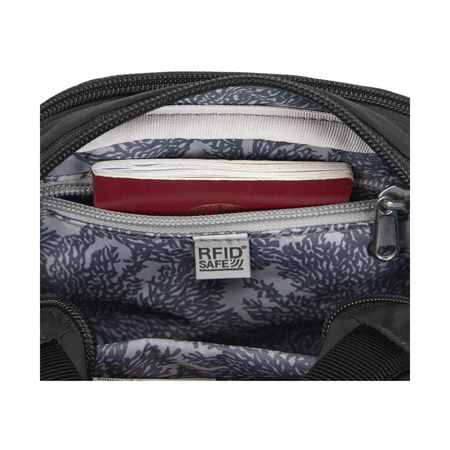 Pacsafe LS100 Anti-Theft Crossbody Bag Black Black