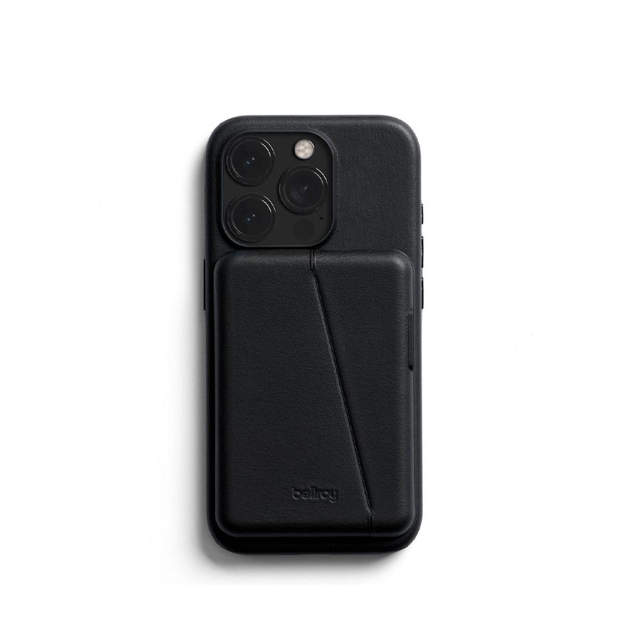 Bellroy iPhone 15 Pro Mod Phone Case + Wallet (With Button Add-On) Black Black