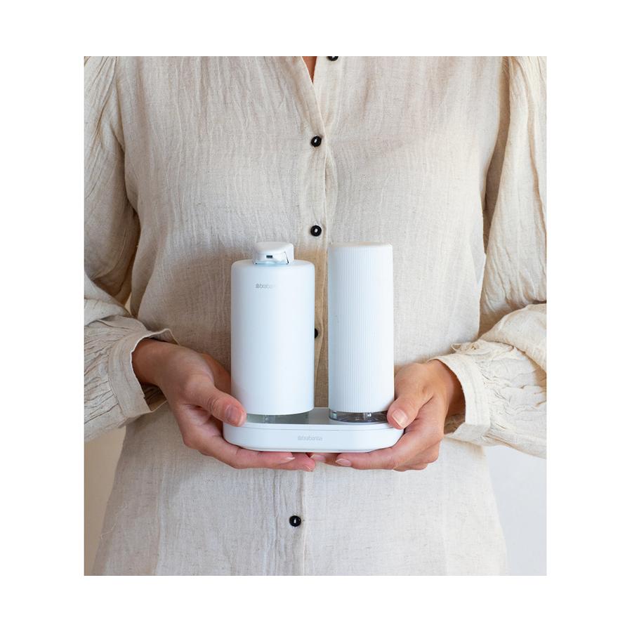 Brabantia SinkStyle Soap Dispenser Set 200ml Mineral Fresh White Mineral Fresh White