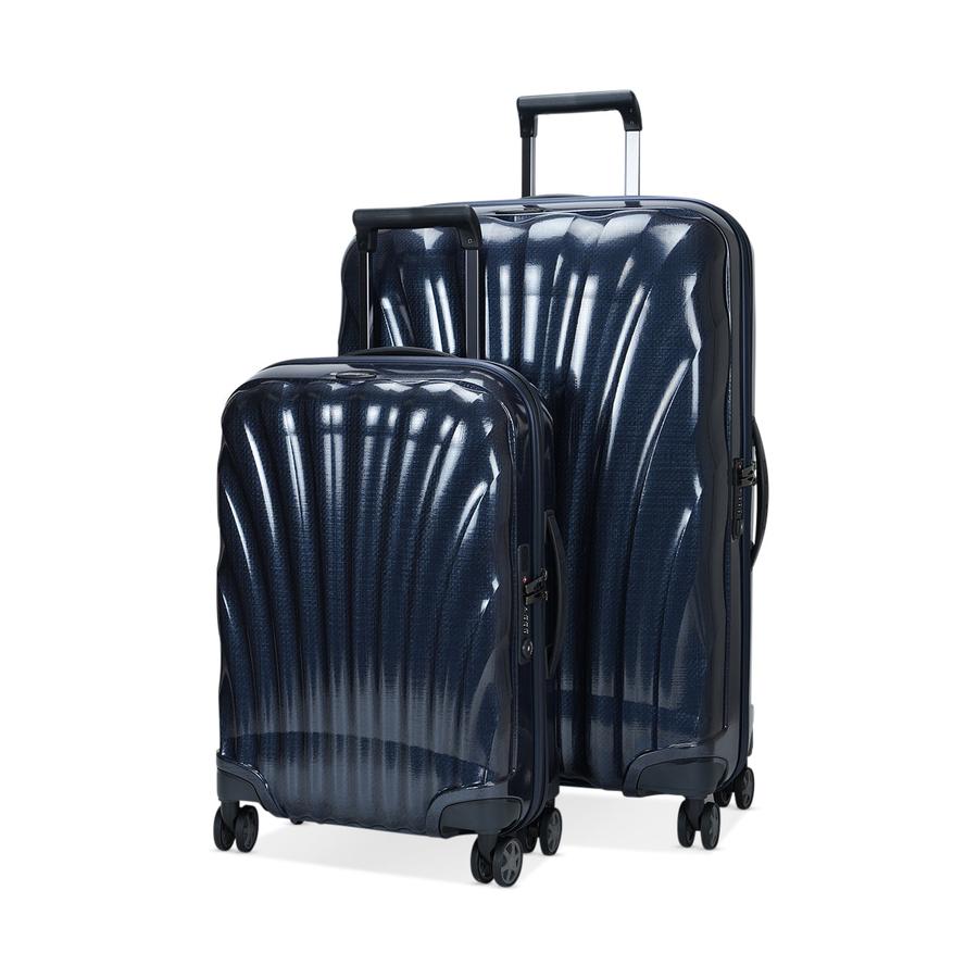 Samsonite C-Lite 55cm Exp & 75cm CURV Luggage Set Midnight Blue Midnight Blue