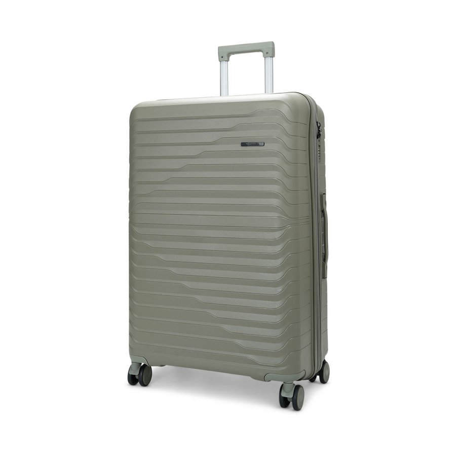Caselite Summit 56cm, 65cm & 75cm Hardside Luggage Set Moss Moss