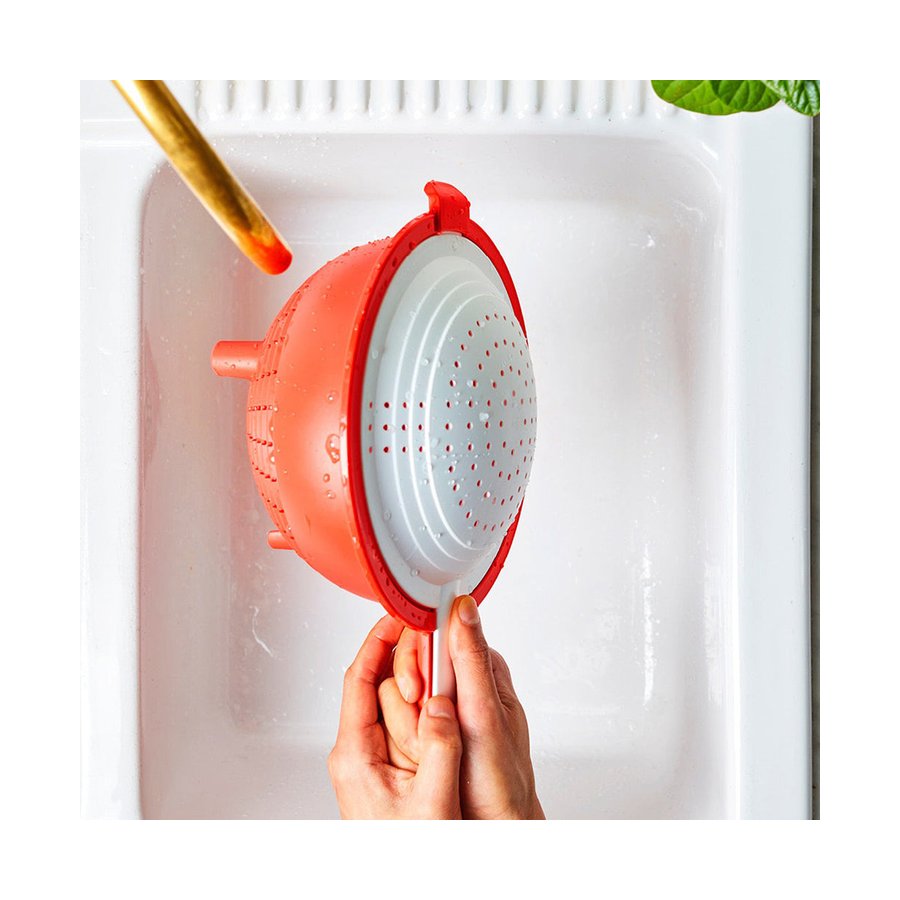 Tupperware Double Colander Red Red