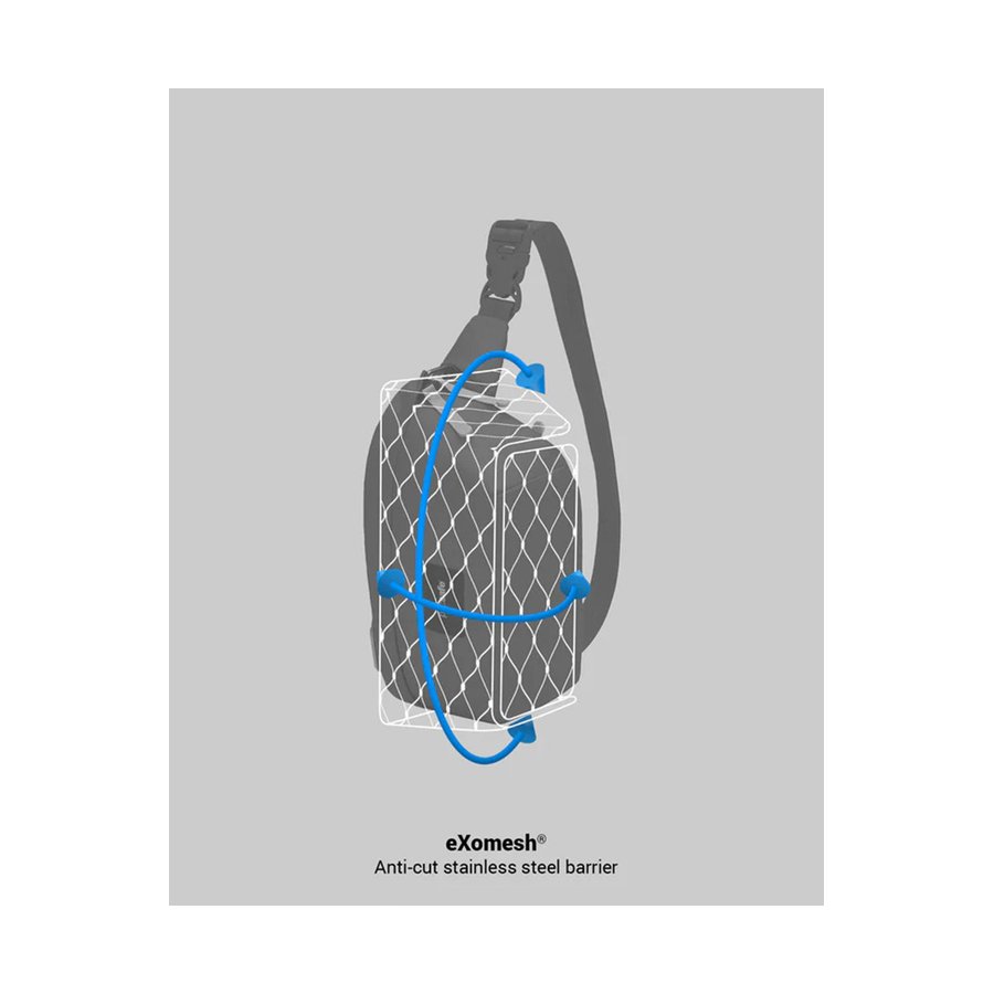Pacsafe GO Anti-Theft Sling Pack Stone Stone