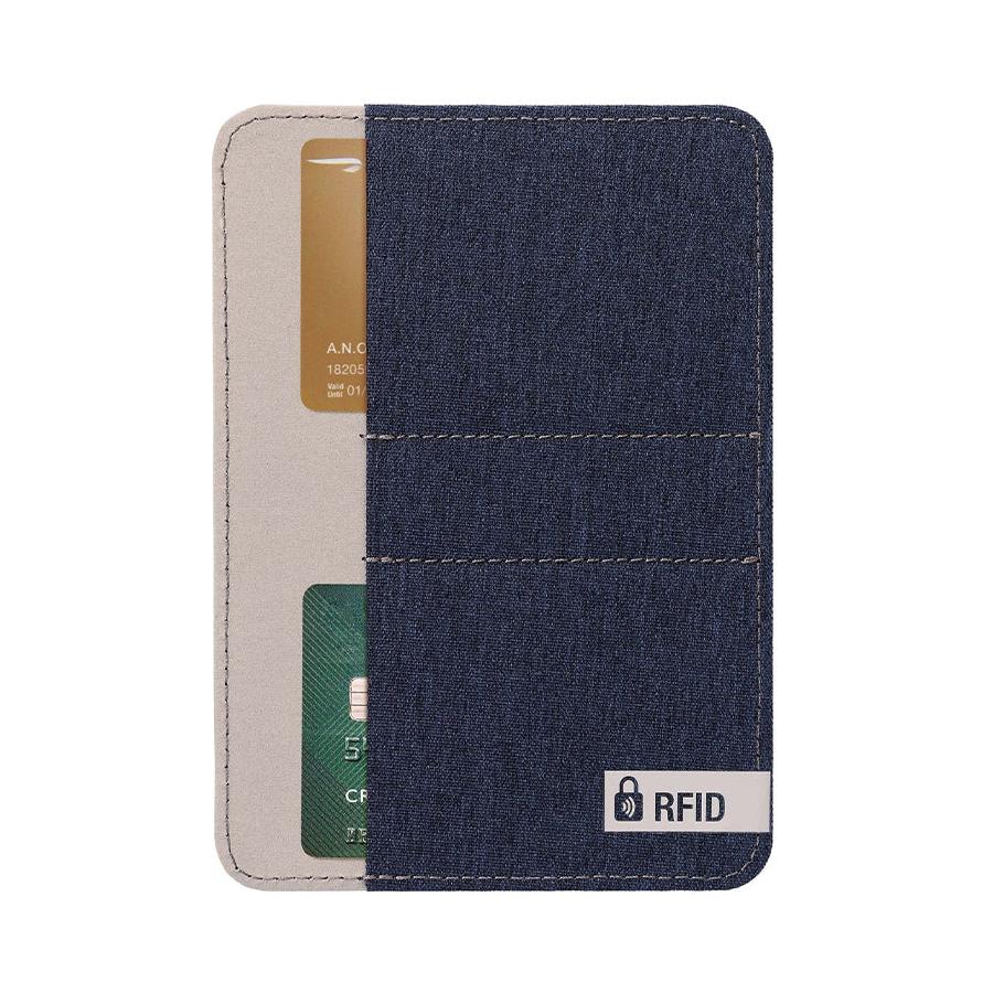 Go Travel The Passport Slip (RFID) Navy Navy