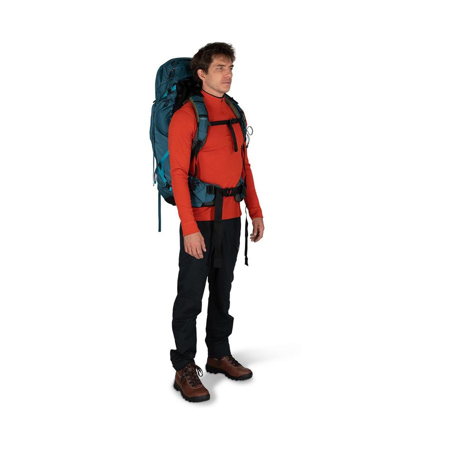 Osprey Atmos AG 65 Large/Extra Large Men's Hiking Backpack Venturi Blue Venturi Blue