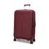 Caselite Venture 76cm Top Open Hardside Checked Suitcase Dark Red