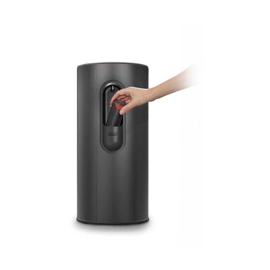 Joseph Joseph Arc 30L Easy Push Pedal Bin Carbon Black Carbon Black